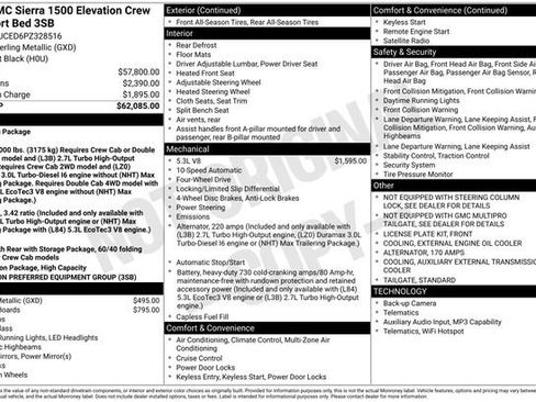 Used 2023 GMC Sierra 1500 Elevation image 3