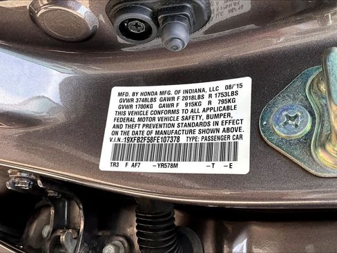 Used 2015 Honda Civic LX image 34