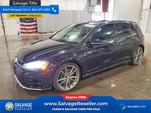 Used 2017 Volkswagen Golf R 4-Door AWD/4WD image 1