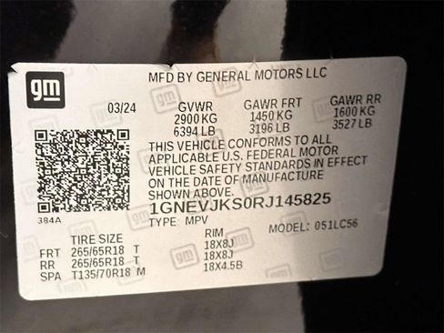 Used 2024 Chevrolet Traverse Z71 image 30