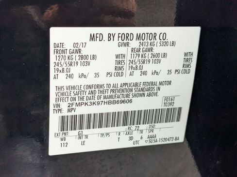 Used 2017 Ford Edge Titanium FWD image 35