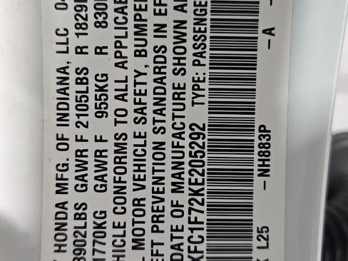 Used 2019 Honda Civic EX-L image 24