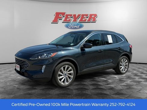Certified 2022 Ford Escape Titanium w/ Titanium Elite Package AWD/4WD image 1