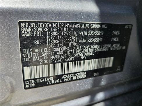 Used 2021 Toyota RAV4 XLE Premium FWD image 23