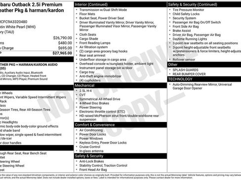 Used 2010 Subaru Outback 2.5i Premium image 31