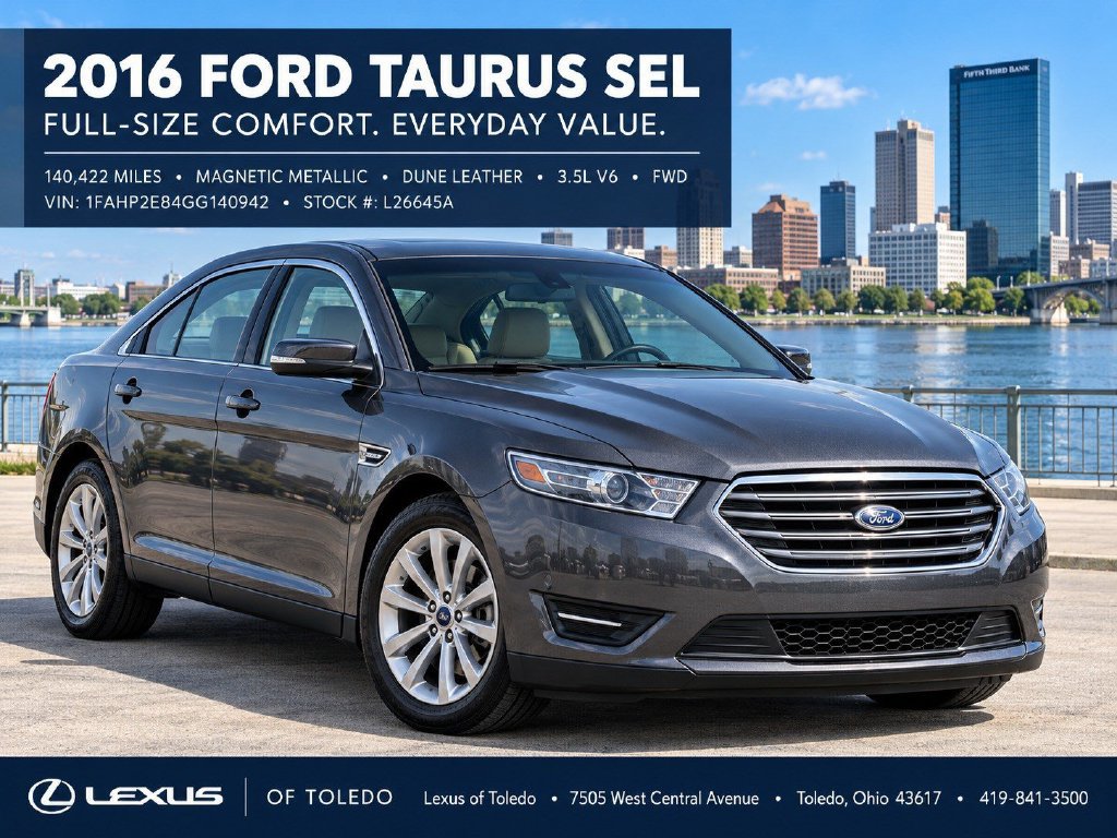 Used 2016 Ford Taurus SEL w/ Equipment Group 201A FWD image 1