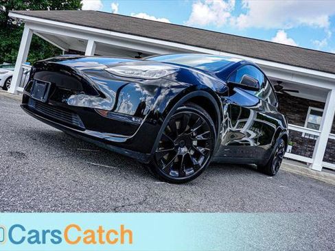 Used 2020 Tesla Model Y Long Range AWD/4WD image 3