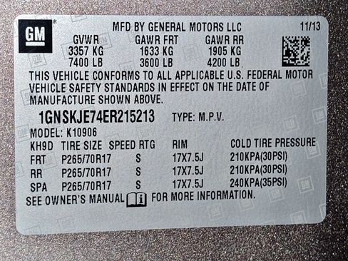 Used 2014 Chevrolet Suburban LT AWD/4WD image 61