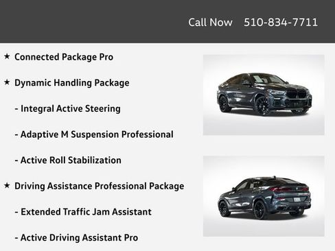 Used 2020 BMW X6 M50i w/ Executive Package image 4