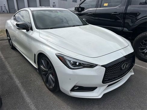 Used 2022 INFINITI Q60 Red Sport 400 w/ Carbon Fiber Package image 3