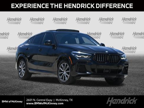 Used 2022 BMW X6 M50i AWD/4WD image 1