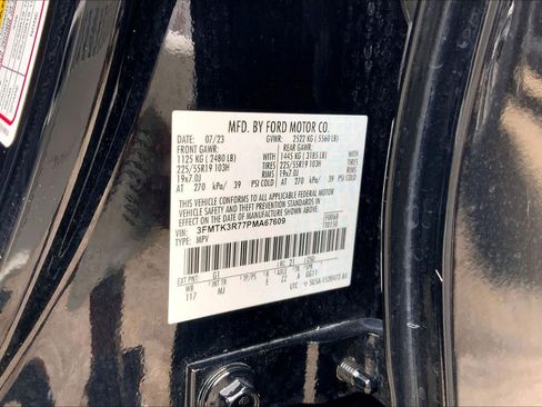 Used 2023 Ford Mustang Mach-E Premium w/ Mustang Nite Pony Package RWD image 34