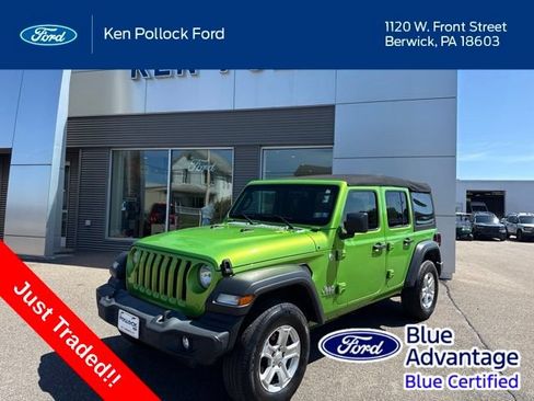 Used 2020 Jeep Wrangler Unlimited Sport S AWD/4WD image 1