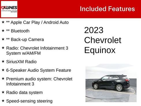 Used 2023 Chevrolet Equinox LT image 3