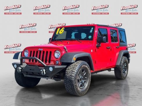 Used 2016 Jeep Wrangler Unlimited Sport w/ Quick Order Package 24S AWD/4WD image 1