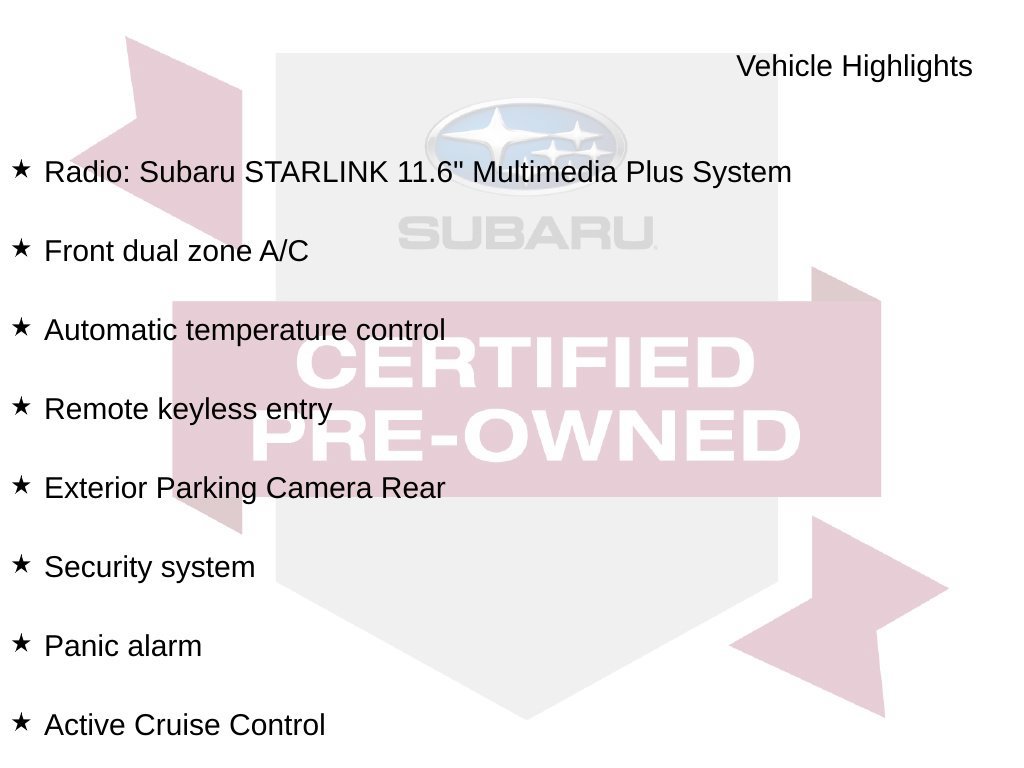 Certified 2023 Subaru Ascent 8-Passenger AWD/4WD image 12