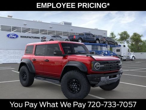 New 2026 Ford Bronco Raptor w/ Interior Carbon Fiber Pack AWD/4WD image 7