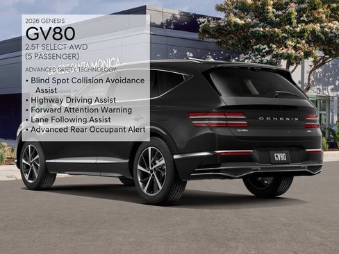 New 2026 Genesis GV80 2.5T Select AWD/4WD image 36