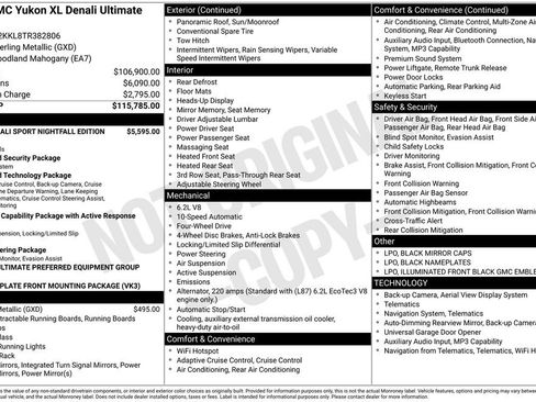 New 2026 GMC Yukon XL Denali Ultimate AWD/4WD image 5