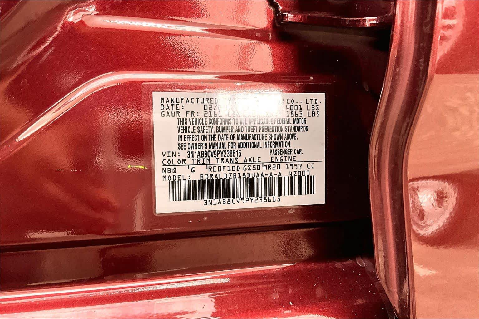 Used 2023 Nissan Sentra SV w/ All-Weather Package FWD image 33