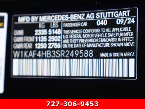 Certified 2025 Mercedes-Benz C 300 4MATIC Sedan image 29