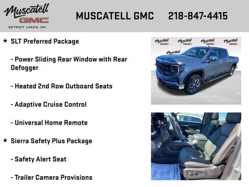 Used 2026 GMC Sierra 1500 SLT w/ SLT Premium Plus Package AWD/4WD image 18
