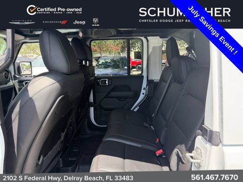 Used 2025 Jeep Wrangler Unlimited Rubicon w/ Safety Group AWD/4WD image 14