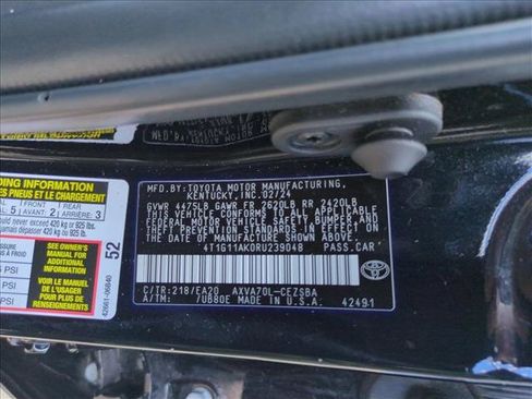 Certified 2024 Toyota Camry SE FWD image 24