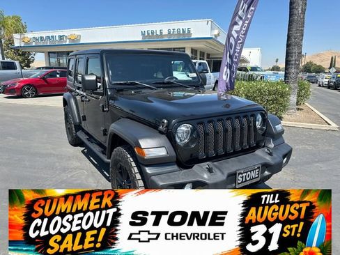 Used 2021 Jeep Wrangler Unlimited Sport AWD/4WD image 1