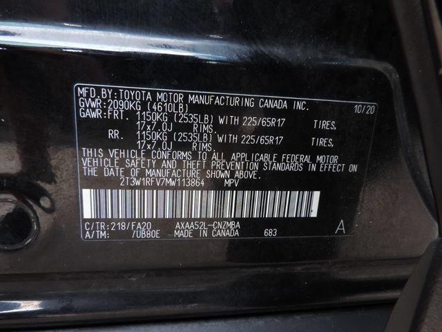 Used 2021 Toyota RAV4 XLE FWD image 17