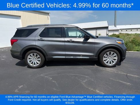 Certified 2023 Ford Explorer Limited w/ Equipment Group 301A AWD/4WD image 3
