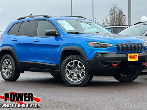 Used 2020 Jeep Cherokee Trailhawk w/ Cold Weather Group image 1