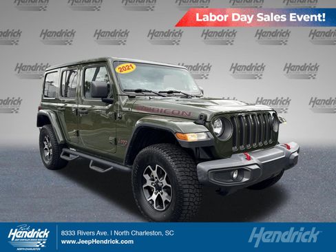 Used 2021 Jeep Wrangler Unlimited Rubicon AWD/4WD image 1