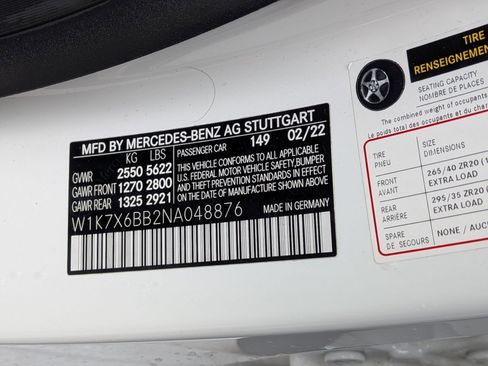 Certified 2022 Mercedes-Benz AMG GT 53 image 33