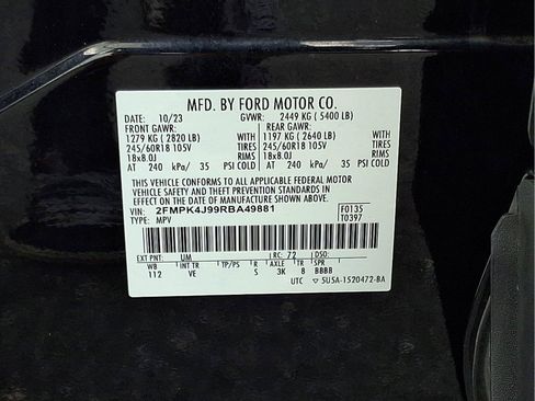 Used 2024 Ford Edge SEL AWD/4WD image 22