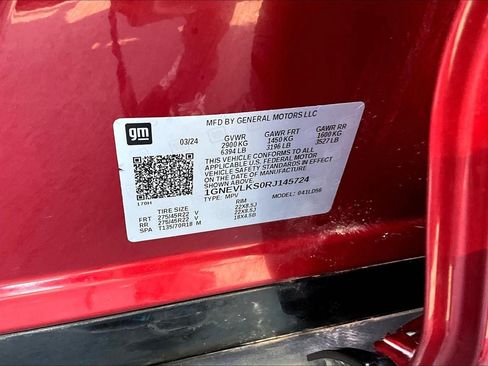 Used 2024 Chevrolet Traverse RS AWD/4WD image 33