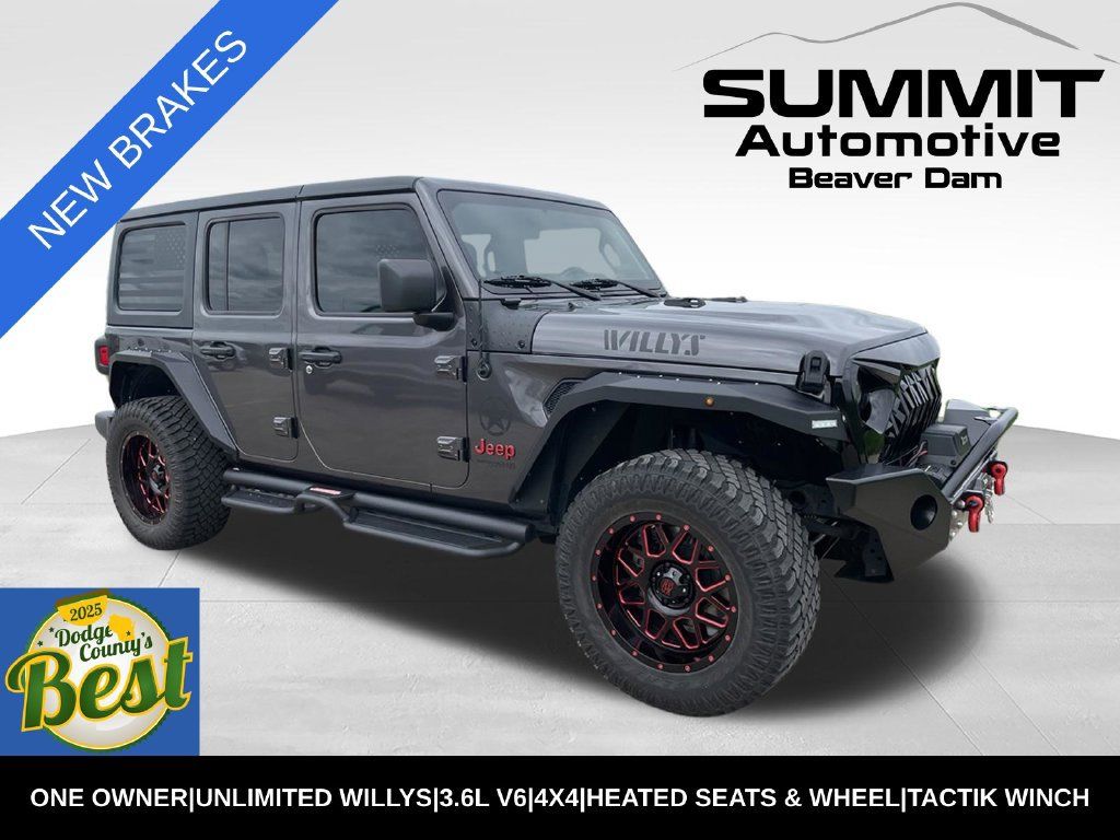 Used 2020 Jeep Wrangler Unlimited Sport AWD/4WD image 1
