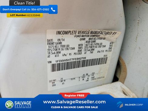 Used 2015 Ford F550 4x4 Crew Cab Super Duty image 16