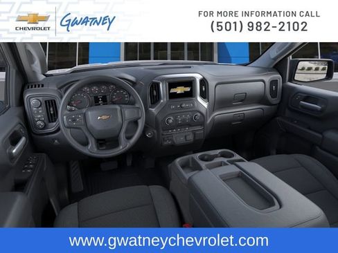 New 2026 Chevrolet Silverado 1500 Custom w/ Turbomax Blackout Package AWD/4WD image 15
