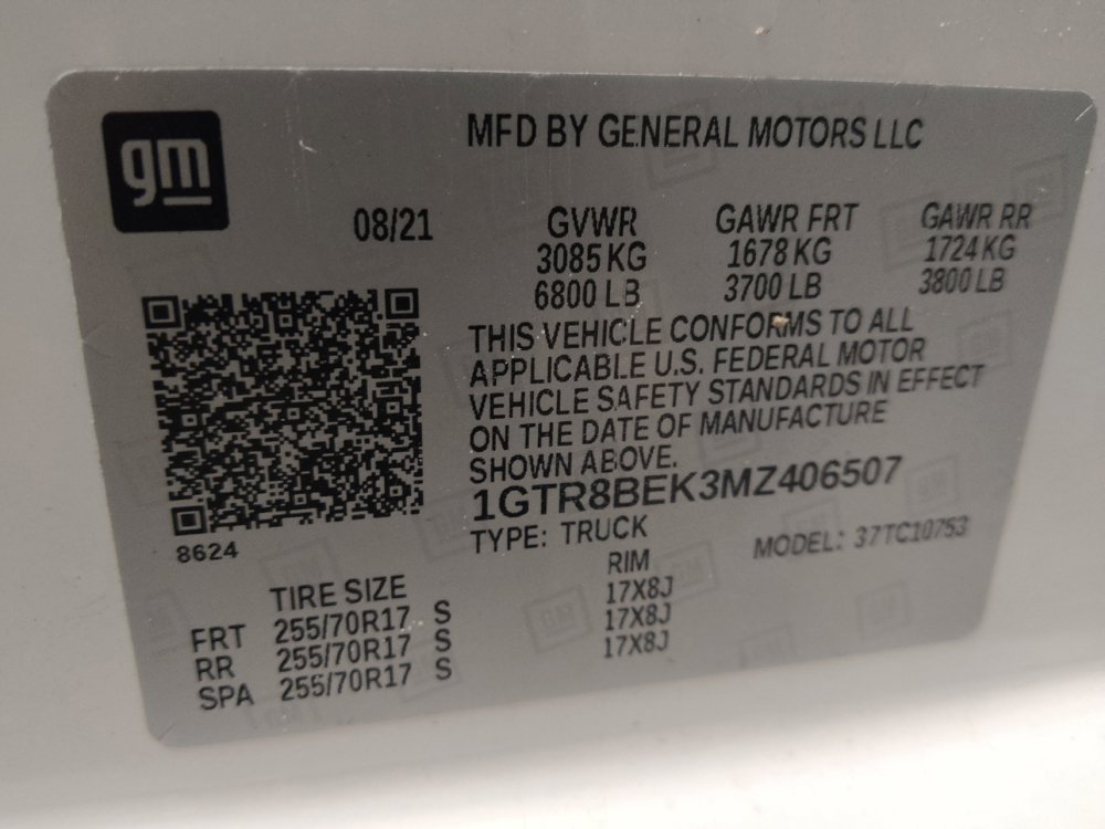 Used 2021 GMC Sierra 1500 SLE RWD image 33