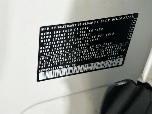 Used 2022 Volkswagen Taos SE image 31