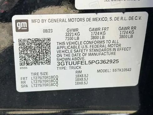 Used 2023 GMC Sierra 1500 AT4X AWD/4WD image 50