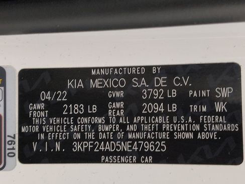 Used 2022 Kia Forte LXS FWD image 33