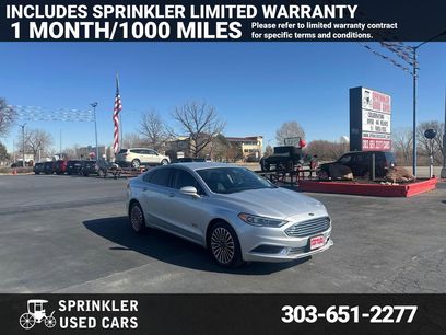 Used 2018 Ford Fusion Energi SE