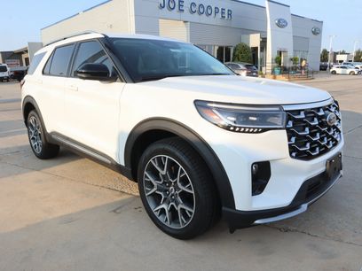 New 2025 Ford Explorer Platinum w/ Ultimate Package