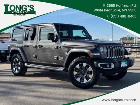 Used 2021 Jeep Wrangler Unlimited Sahara AWD/4WD image 1