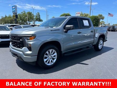 Used 2025 Chevrolet Silverado 1500 Custom w/ Turbomax Blackout Package image 3