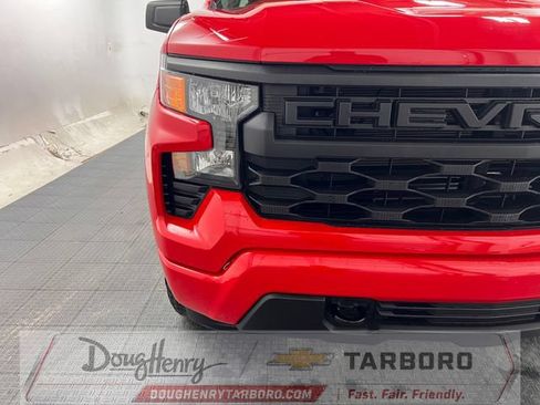 Used 2025 Chevrolet Silverado 1500 Custom w/ Turbomax Blackout Package AWD/4WD image 11