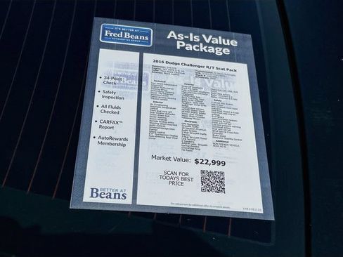 Used 2016 Dodge Challenger R/T Scat Pack RWD image 41