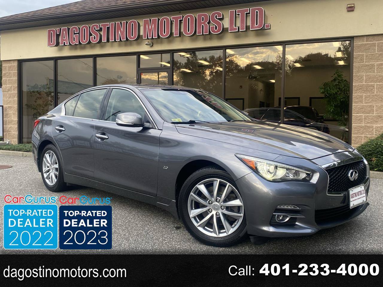 Used 2016 INFINITI Q50 Premium w/ 2.0T Premium Plus Package AWD/4WD image 1